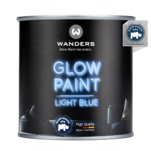 wanders, glowpaint, light blue