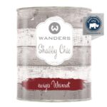 Shabby-Chic Produkteimer ewiges Weinrot