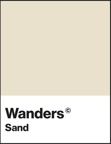 Pastellfarbe Wanders Sand