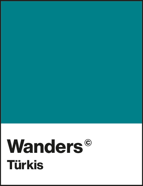 Tafelfarbe Wanders Türkis