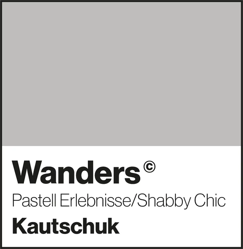 Wanders Kautschuk Pastellfarbe Shabby-Chic WAndfarbe